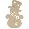 Figura Muñeco de Nieve con Luz Creativ Company