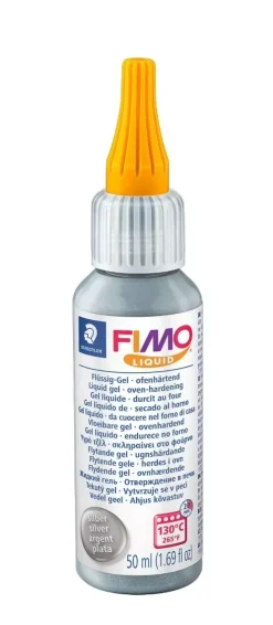Fimo Líquido Gel Decorativo Plata 50ml Staedtler