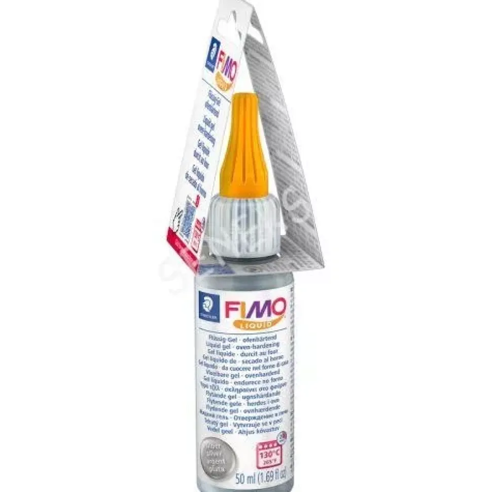 Fimo Líquido Gel Decorativo Plata 50ml Staedtler
