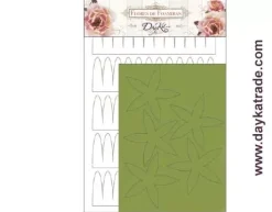 Flor de Foamiran Campanilla Blanca Dayka