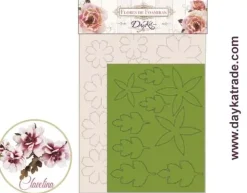 Flor de Foamiran Clavelina Rosa Dayka