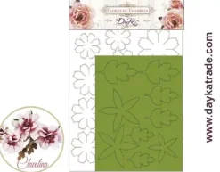 Flor de Foamiran Clavelina Blanca Dayka