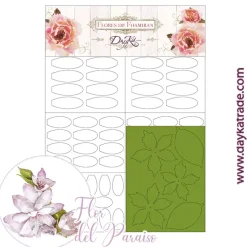 Flor de Foamiran Flor del Paraíso Dayka