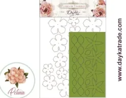 Flor de Foamiran Petunia Beige Dayka