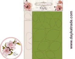 Flor de Foamiran Rosa Rosa Dayka