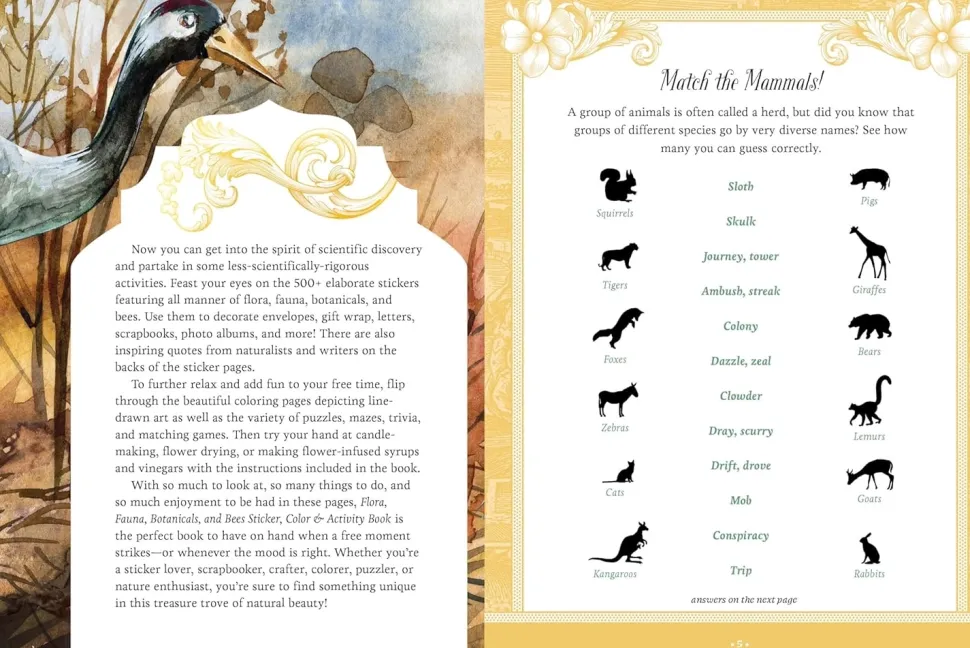 Flora, Fauna, Botanicals, and Bees