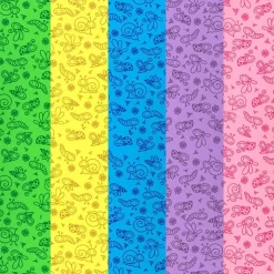 Foamy Goma EVA Bichos 45x30cm 2mm