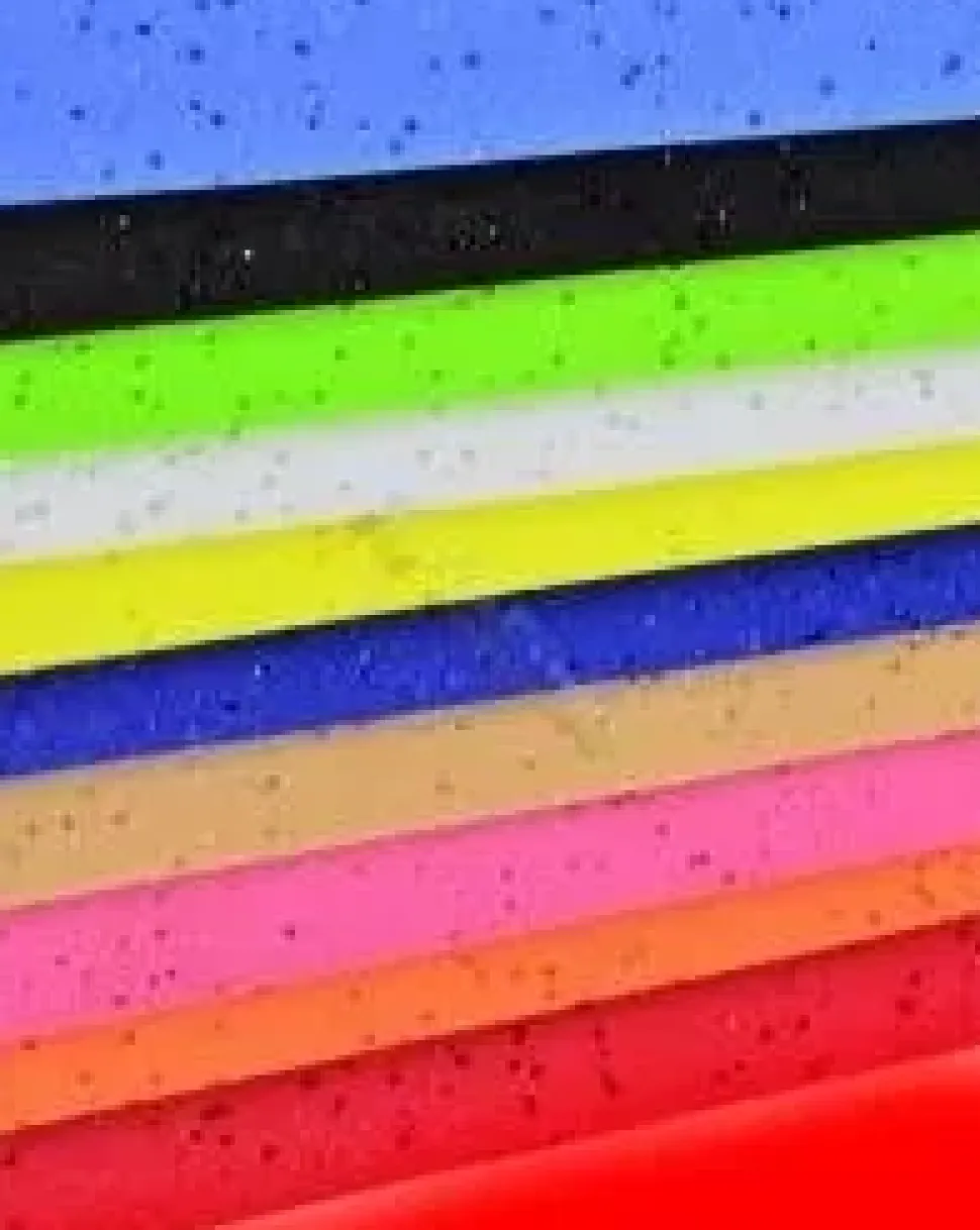Foamy Goma EVA Carcoma Glitter 60x40cm 2mm