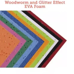 Foamy Goma EVA Carcoma Glitter 60x40cm 2mm