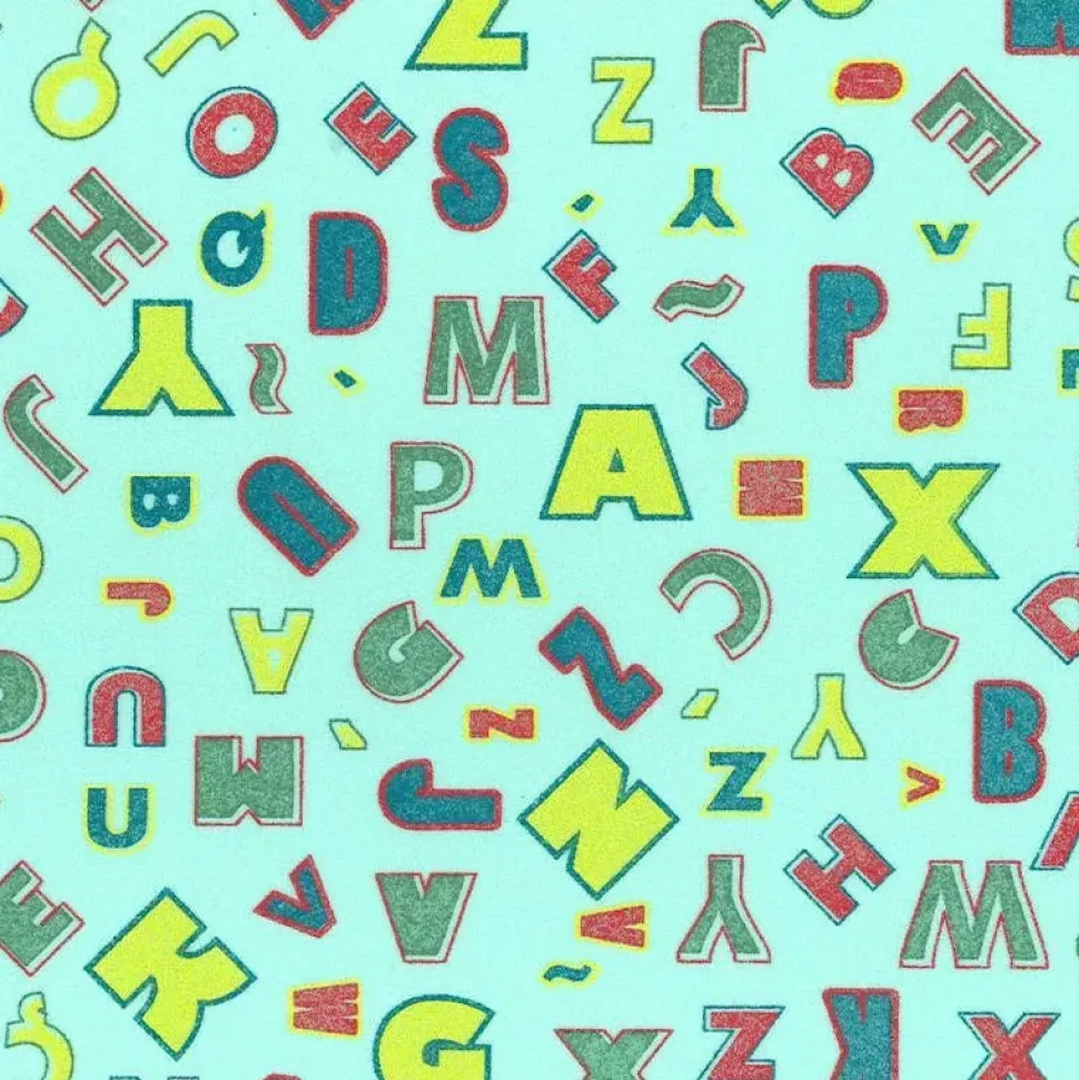 Foamy Goma EVA estampado letras