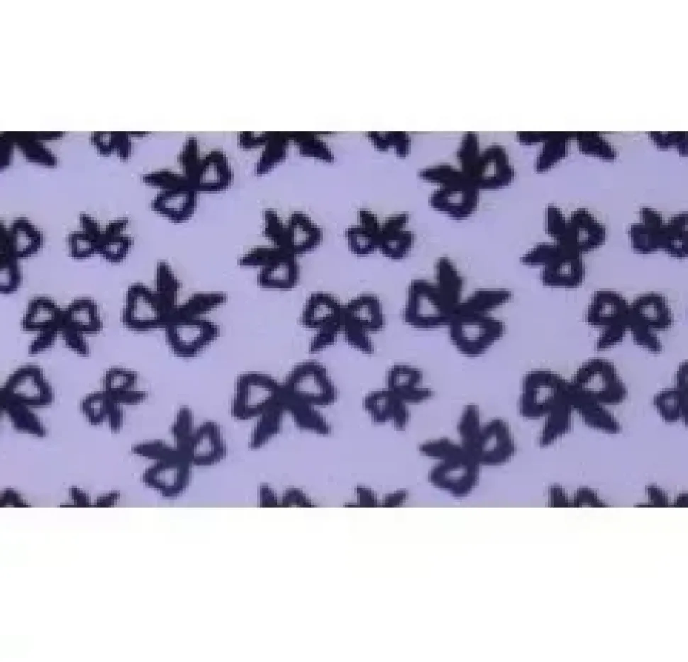 Foamy Goma EVA flock lazos terciopelo morado