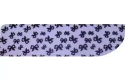 Foamy Goma EVA flock lazos terciopelo morado