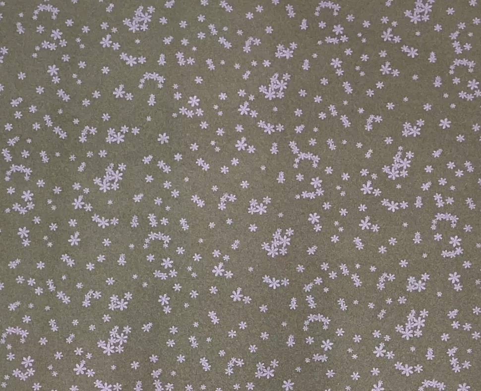 Foamy Goma EVA Flor pequeña lila 60x40cm 2mm