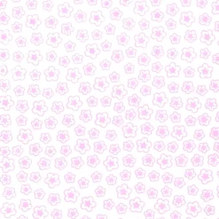 Foamy Goma EVA Flor rosa fluo sobre blanco 2mm