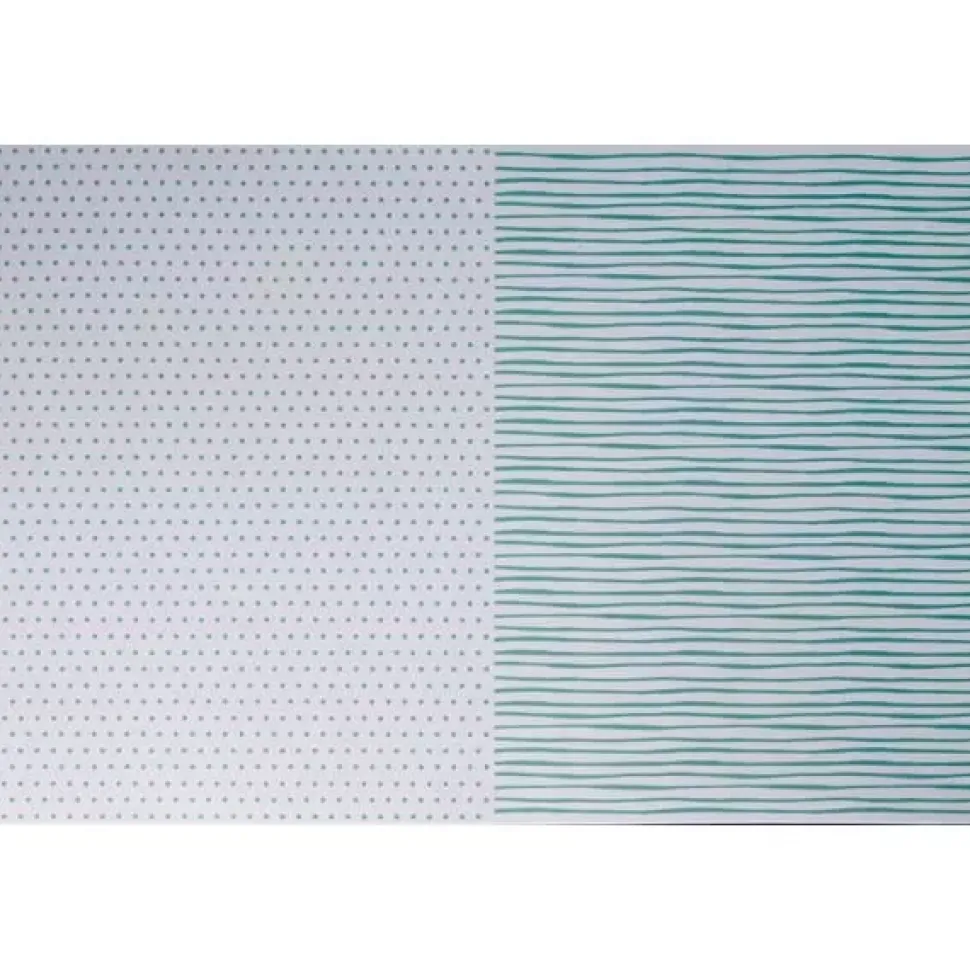 Foamy Goma EVA Lunares Rayas y puntos verde 60x40cm 2mm