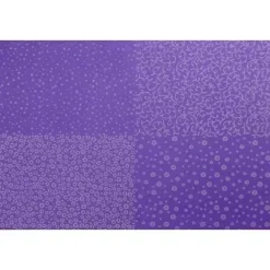 Foamy-Goma EVA Flock Terciopelo 4 estampados Violeta