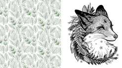 Forestcore Coloring Book