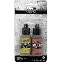 Foundry Wax Distress Kit Tim Holtz Ranger 01