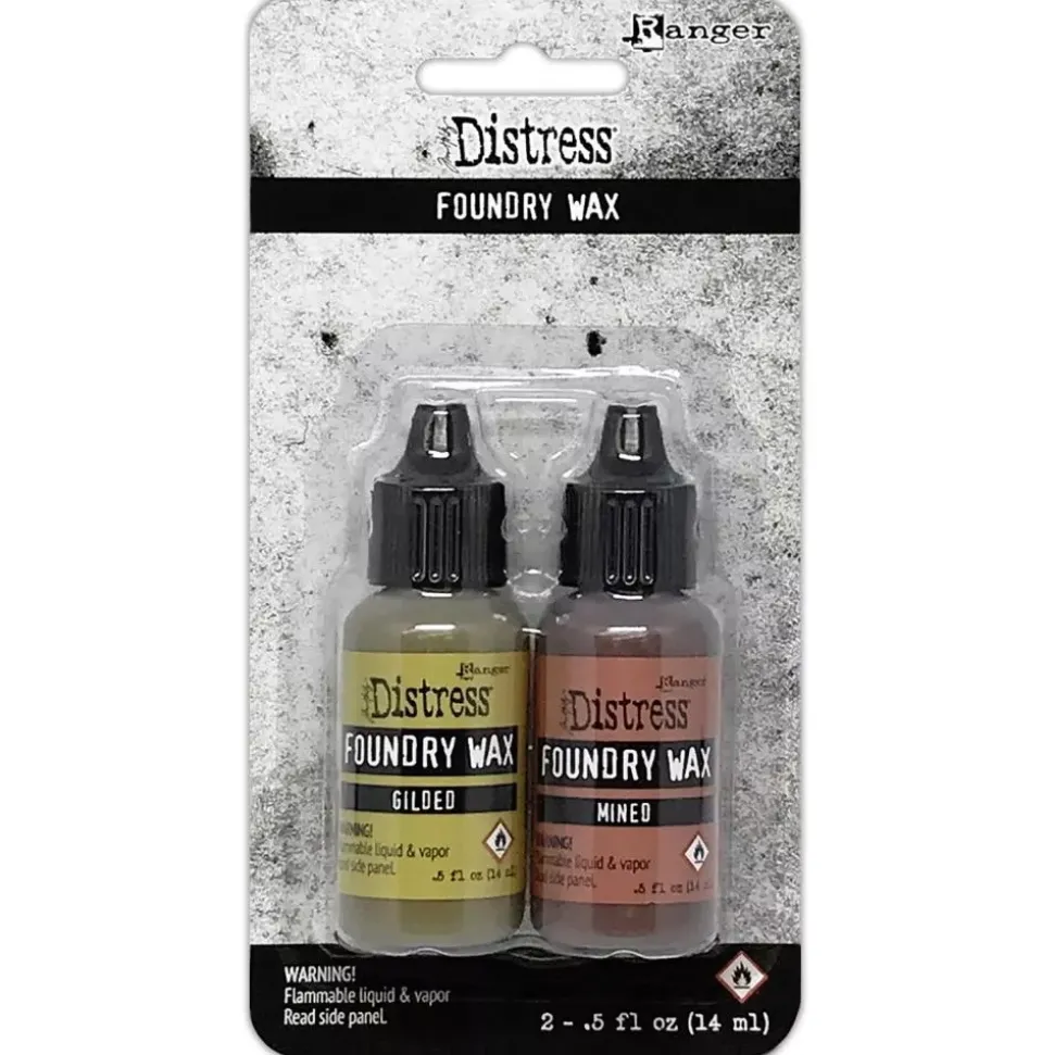 Foundry Wax Distress Kit Tim Holtz Ranger 01