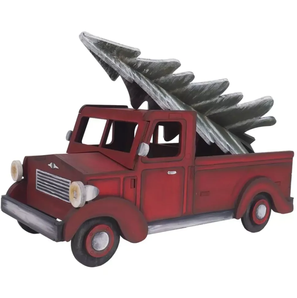 Furgoneta de Madera Con Abeto Artis Decor