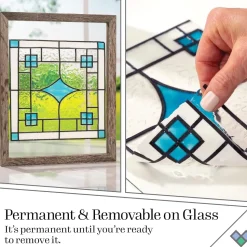 Gallery Glass Pintura para vidrio y cristal Plaid 59ml