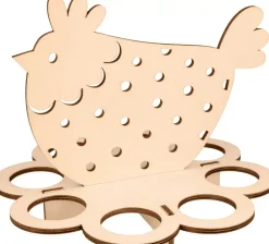 Gallina Huevera de Madera Les Poulettes Artemio