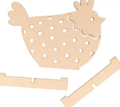 Gallina Huevera de Madera Les Poulettes Artemio