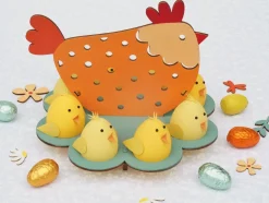 Gallina Huevera de Madera Les Poulettes Artemio