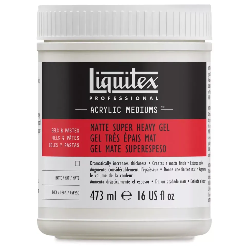 Gel extra espeso Mate Liquitex 473ml