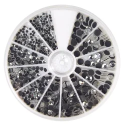 Gemas Brillantes Plata Rayher 580 piezas