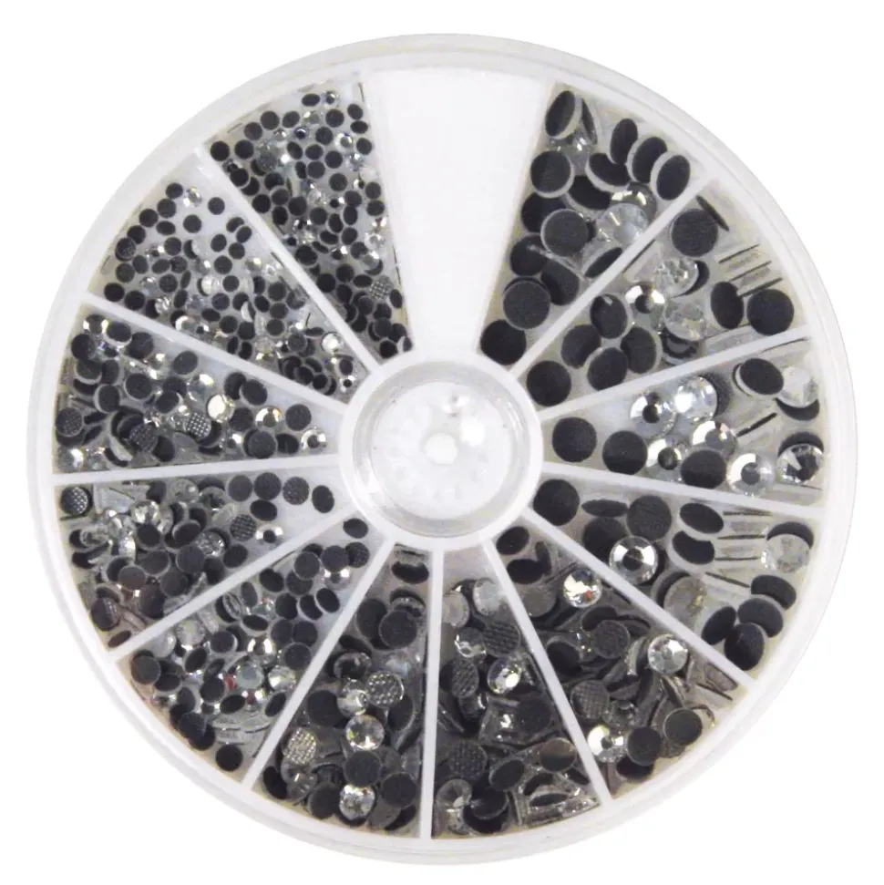 Gemas Brillantes Plata Rayher 580 piezas