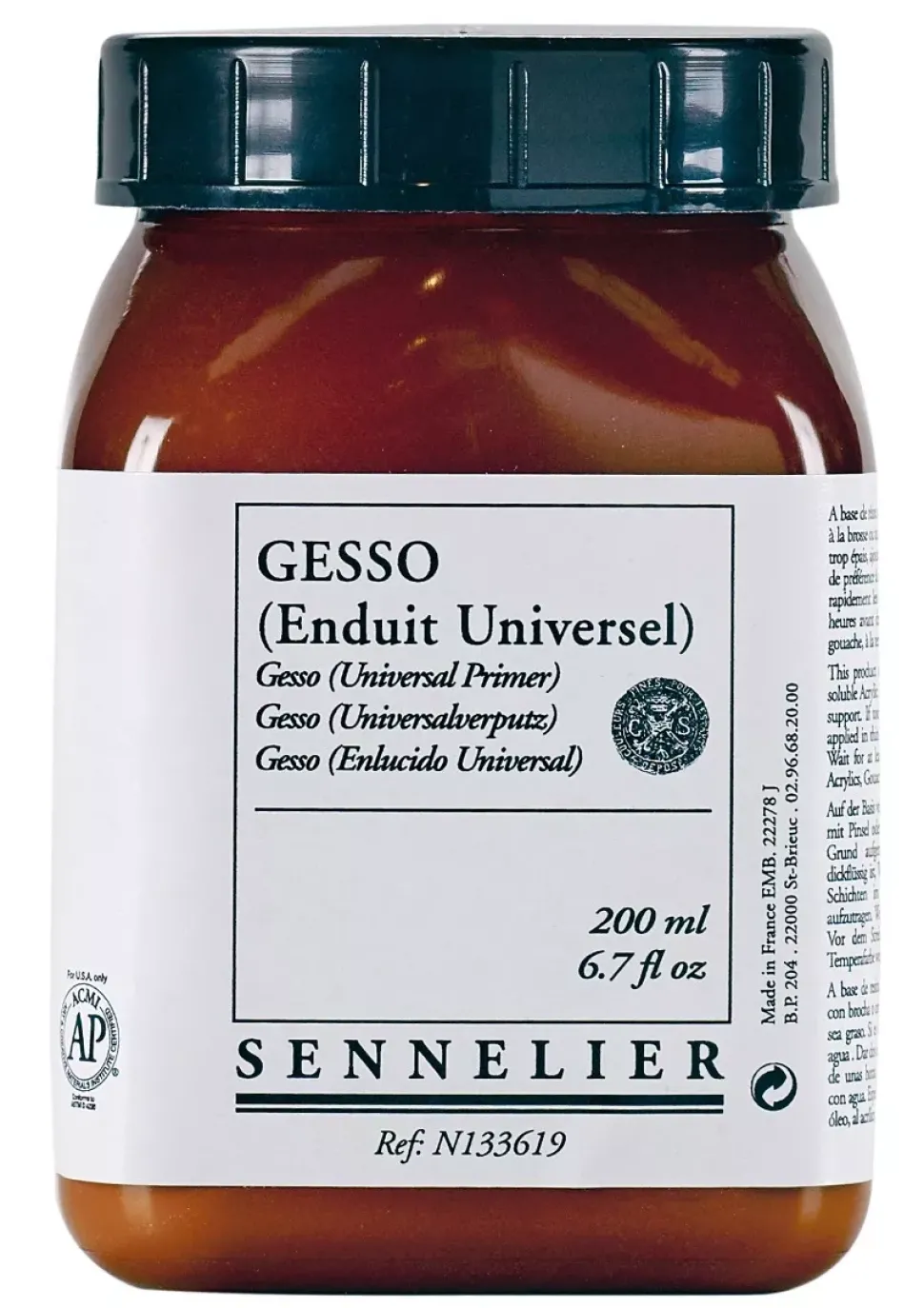 Gesso Enlucido Universal 200ml Sennelier