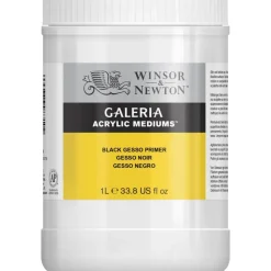 Gesso Negro Galeria Acrylic Mediums Winsor & Newton 1l