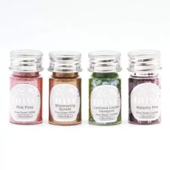 Glitter Pure Sheen Rustic Rose Nuvo