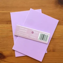 Goma eva lila pastel Colección Infinita Iriri Estudio A6