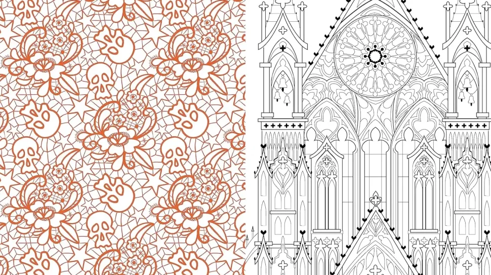 Gothic Coloring Book