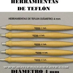 Herramienta de teflón diámetro 4mm
