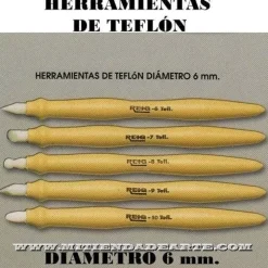 Herramienta de teflón diámetro 6mm