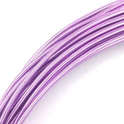 Hilo de Aluminio Malva 2mm
