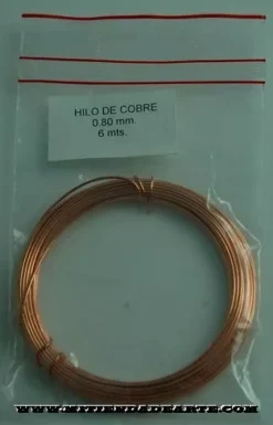 Hilo de cobre 0,6 mm