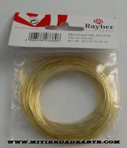 Hilo de latón 0,4 mm