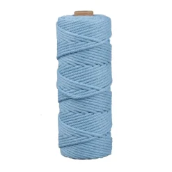 Hilo de macramé Azul Cielo Rayher 3mm