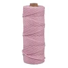 Hilo de macramé Rosa Pastel Rayher 3mm
