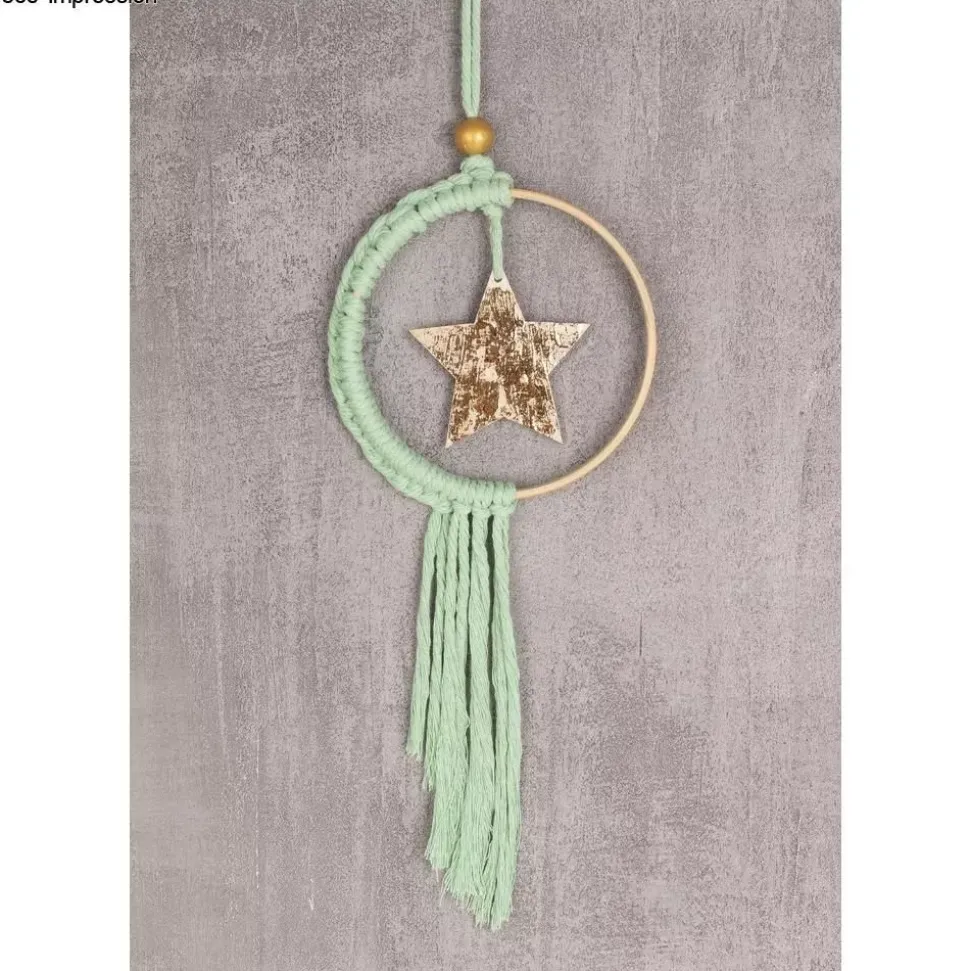 Hilo de macramé Verde Menta Rayher 3mm