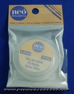 Hilo de nylon 0,25 mm Neo Bisutería