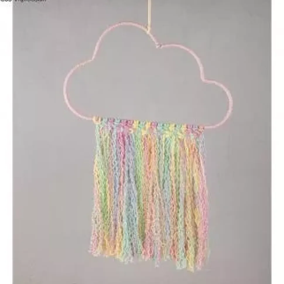 Hilo Macramé Trenzado Arcoiris Rayher 3mm