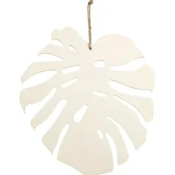 Hoja de Monstera de madera