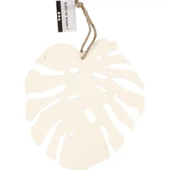 Hoja de Monstera de madera pequeña