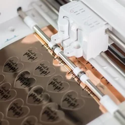 Hojas Adhesivas Imprimibles Oro Rosa Silhouette