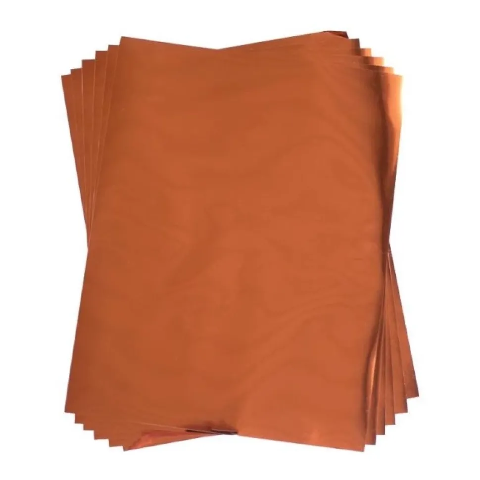 Hojas de foil Cobre Silhouette Curio